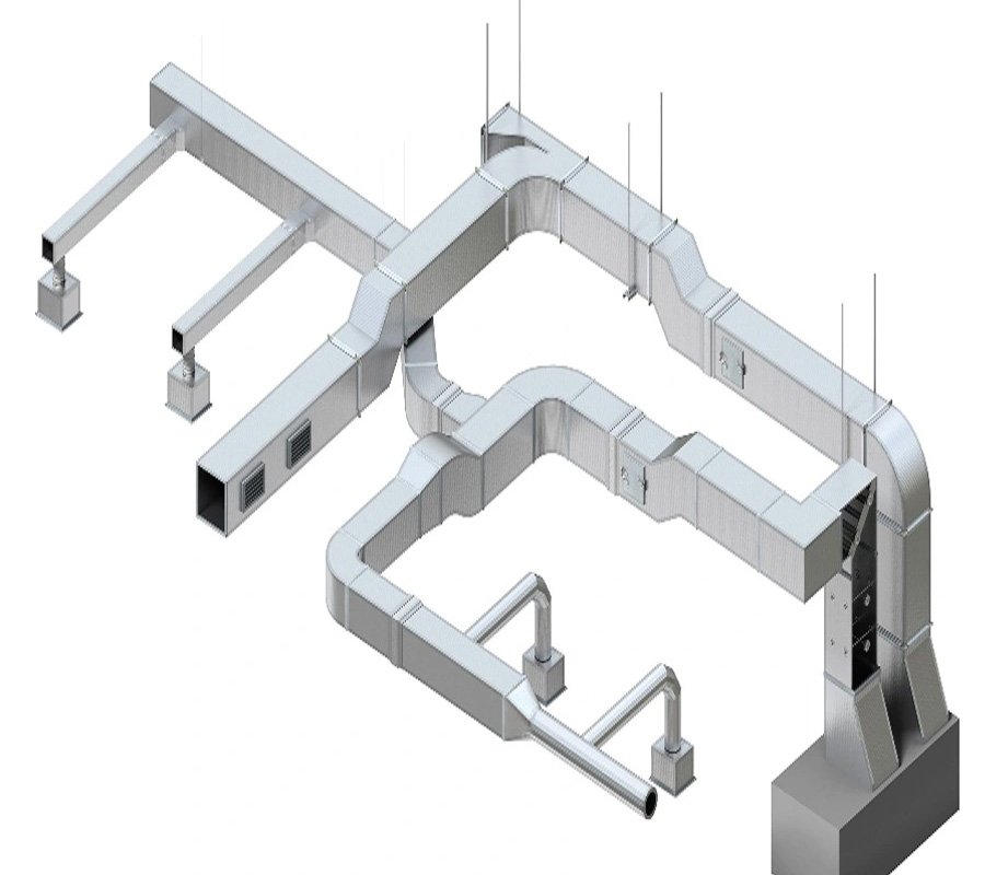GI Ducting Ventilation Systems in Indapur